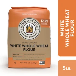 King Arthur Unbleached White Whole Wheat Flour