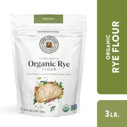 King Arthur Baking Organic Classic Medium Rye Flour 48 oz