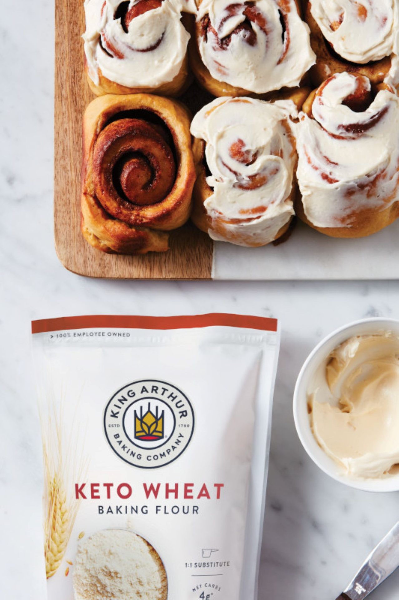 slide 2 of 5, King Arthur Blend Keto Wheat Flour - 16 oz, 16 oz