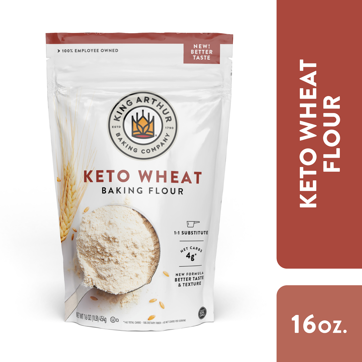 slide 1 of 5, King Arthur Blend Keto Wheat Flour - 16 oz, 16 oz