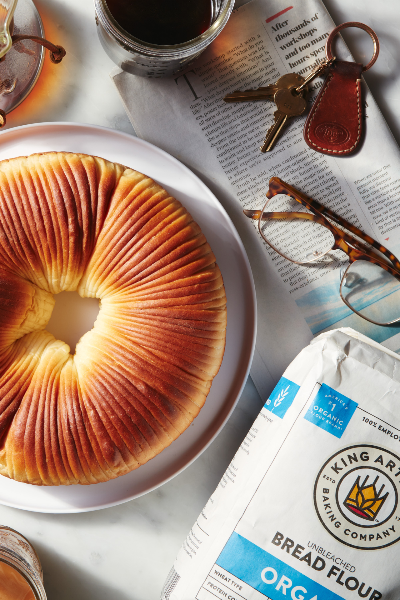 slide 4 of 7, King Arthur Bread Flour Unbleached Organic, 2 lb