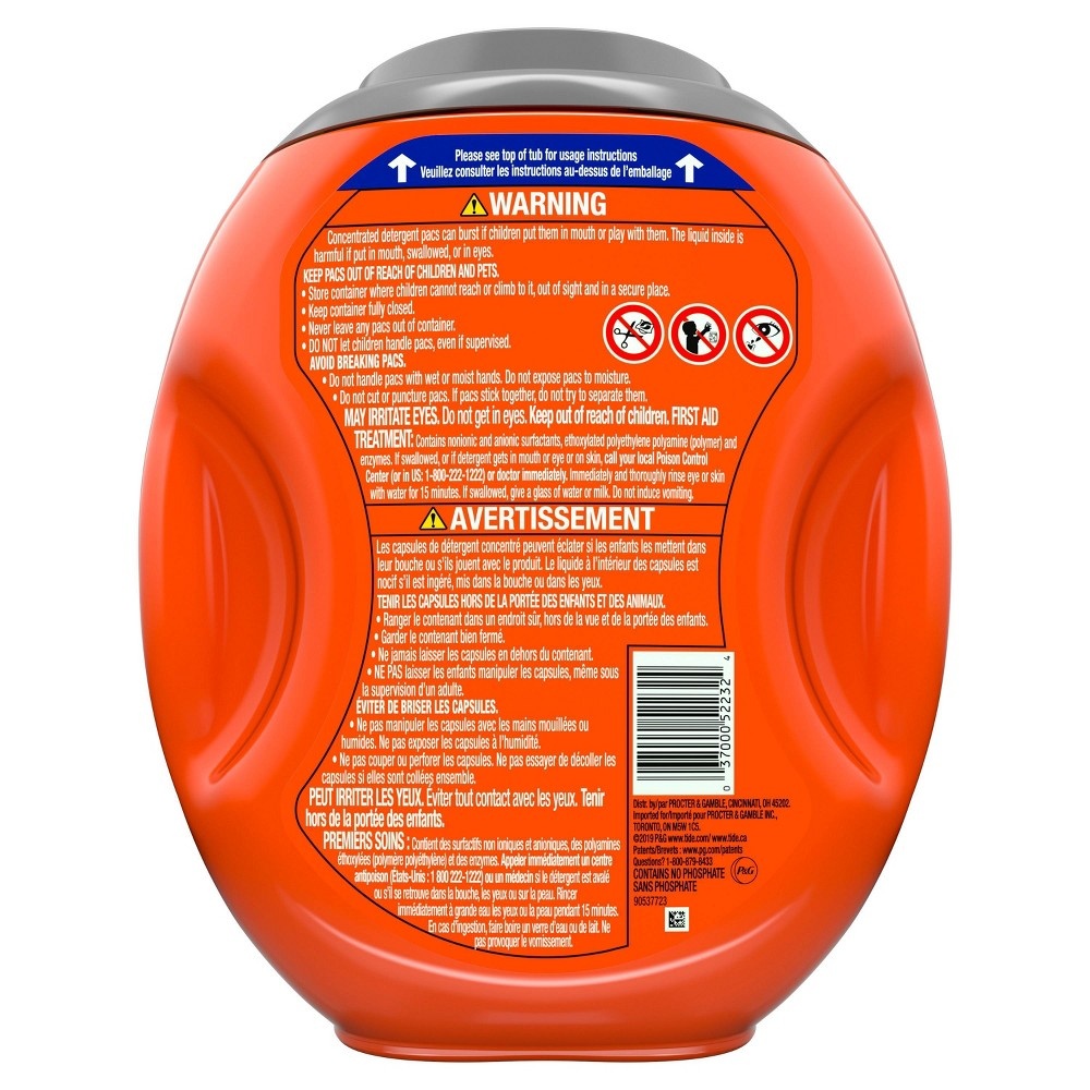 slide 2 of 7, Tide Pods Laundry Detergent Pacs Coldwater Clean, 73 ct