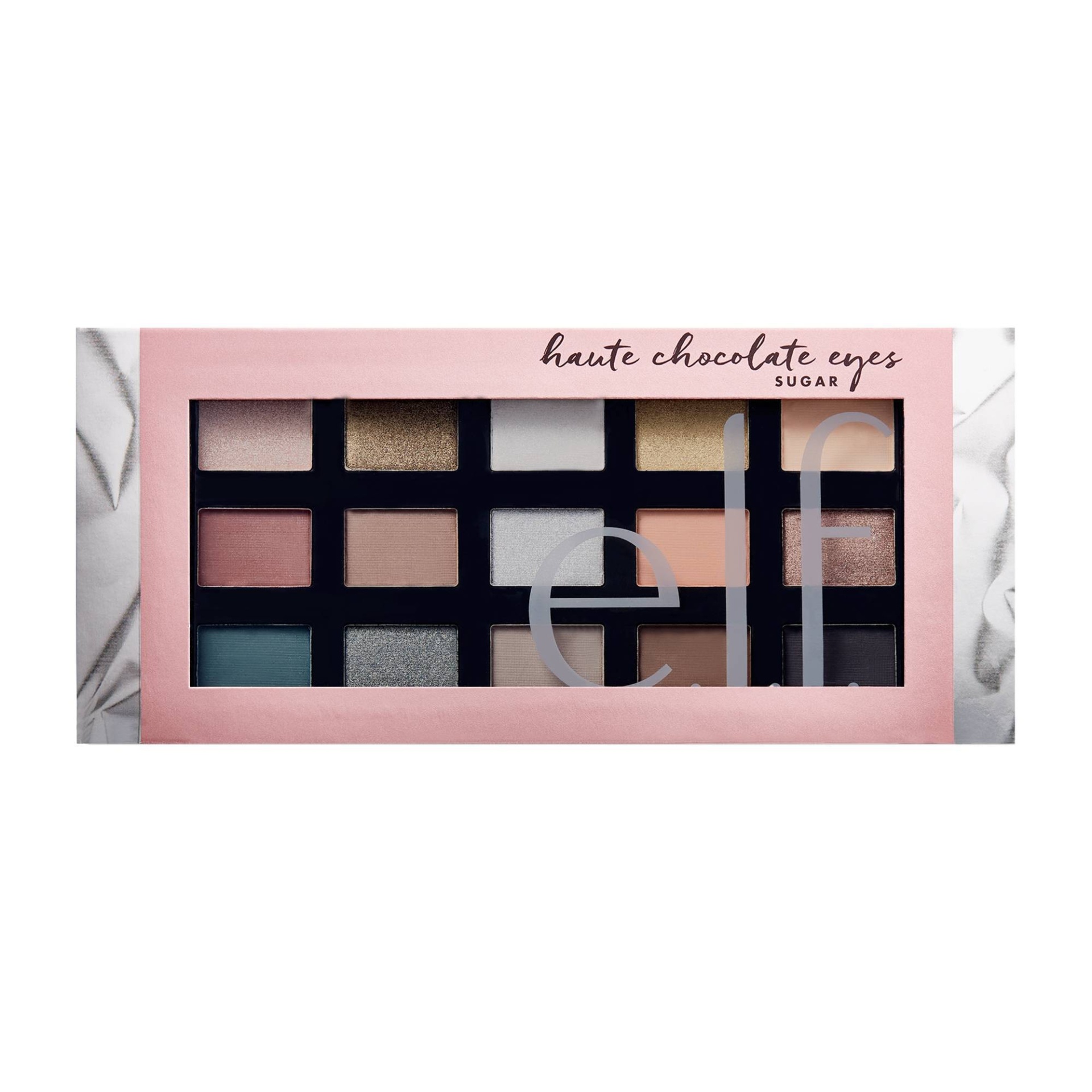 slide 1 of 4, e.l.f. Eyeshadow Haute Chocolate Sugar, 15 ct