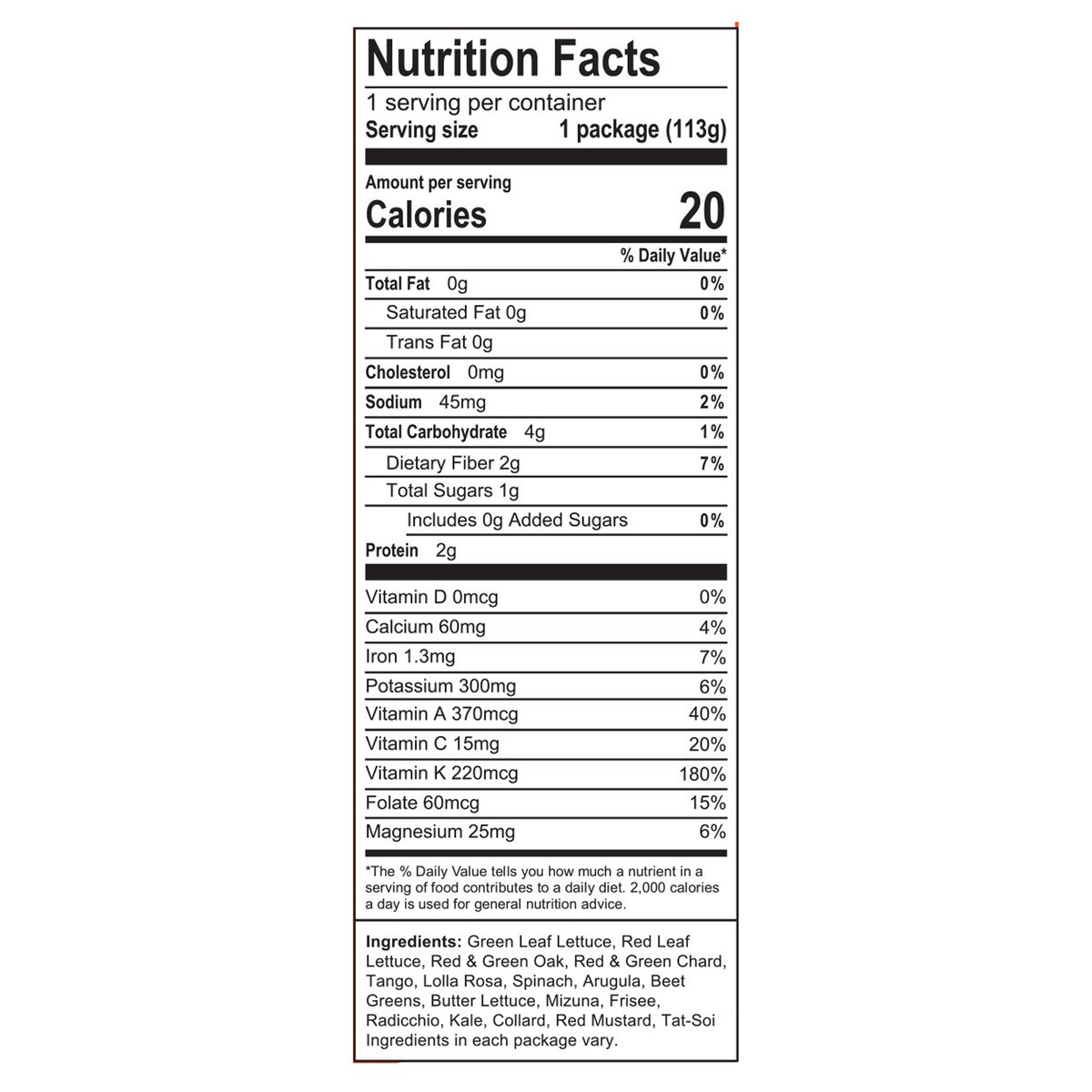slide 6 of 7, Locally Known 8/4oz Spring Mix Crunch, 4 oz