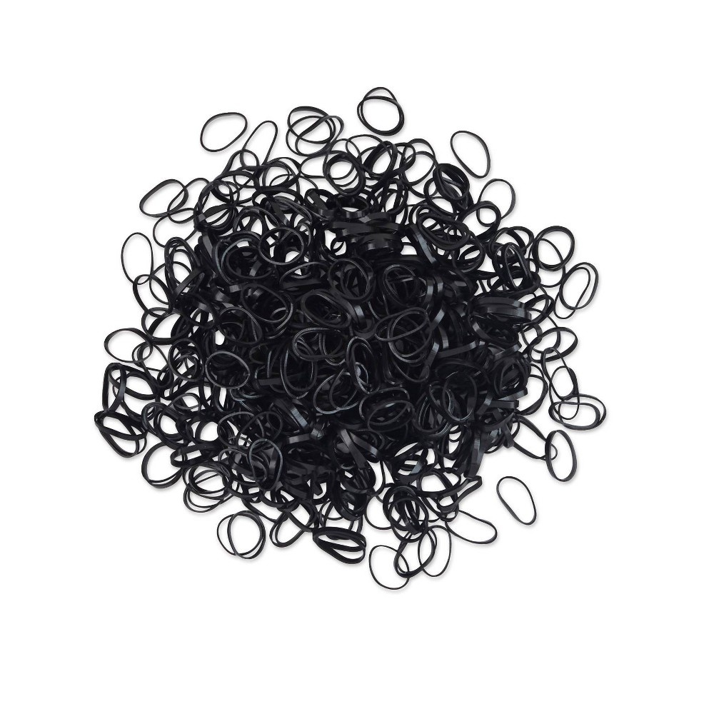 Scunci Small Black Rubber Bands - Shop Hair Accessories at H-E-B