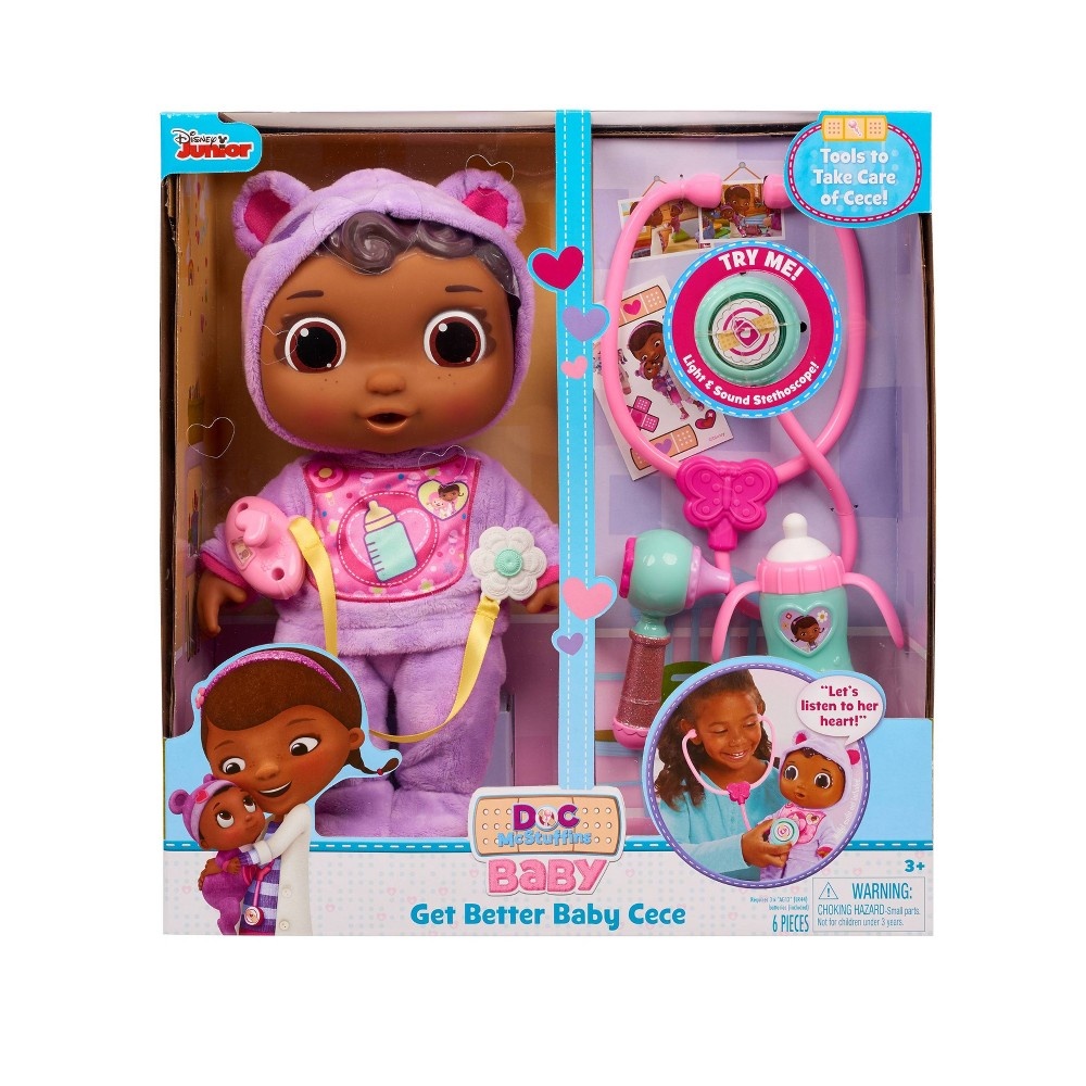 slide 4 of 4, Doc McStuffins Get Better Baby - Cece, 1 ct