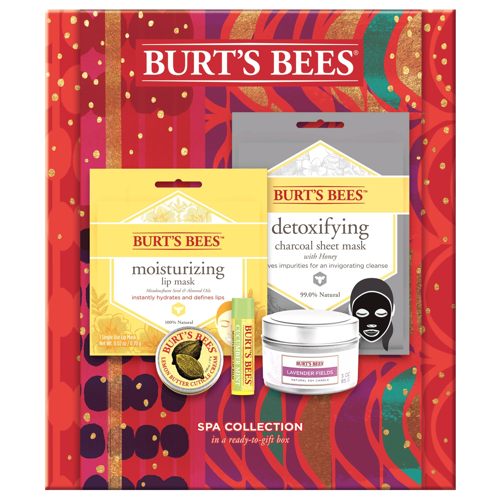 slide 1 of 2, Burt's Bees Spa Collection Giftset, 4 ct