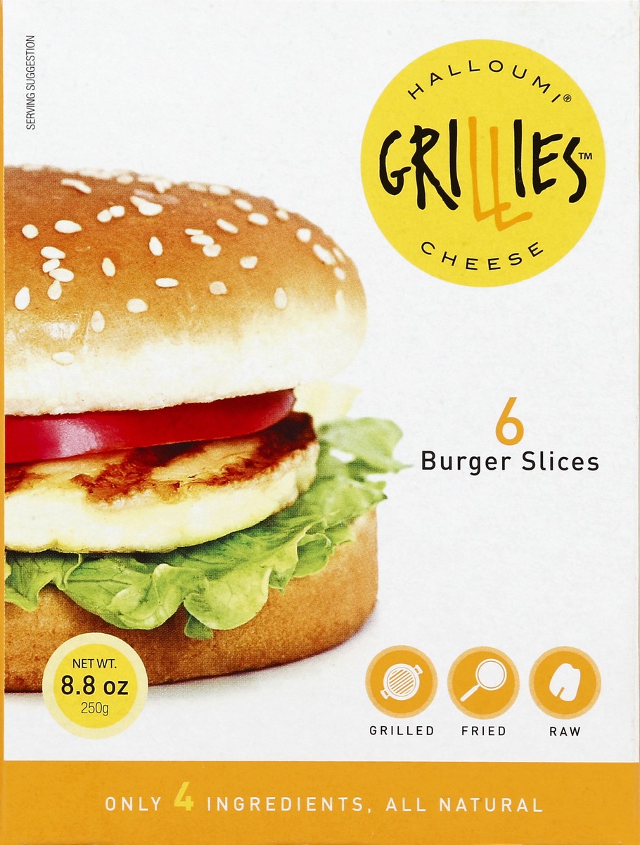 slide 1 of 5, Grillies Burger Slices 6 ea, 8.8 oz