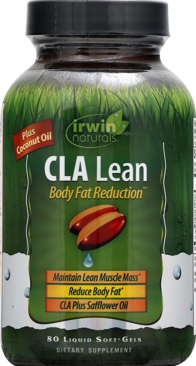 slide 8 of 9, Irwin Naturals Soft-Gels CLA Lean 80 ea, 80 ct