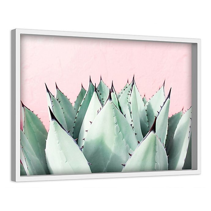 slide 2 of 7, Marmont Hill Sweet Succulents Framed Wall Art, 30 in x 20 in