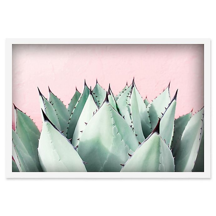 slide 1 of 7, Marmont Hill Sweet Succulents Framed Wall Art, 30 in x 20 in