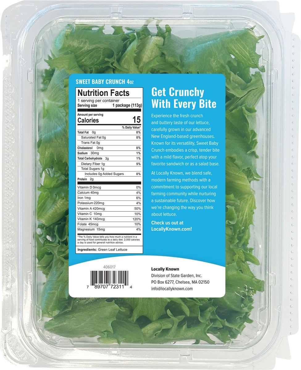slide 7 of 7, Locally Known 8/4oz Sweet Baby Crunch, 4 oz