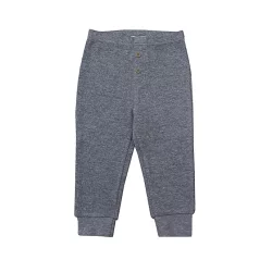 Planet Cotton Cotton Thermal Pants - Light Grey
