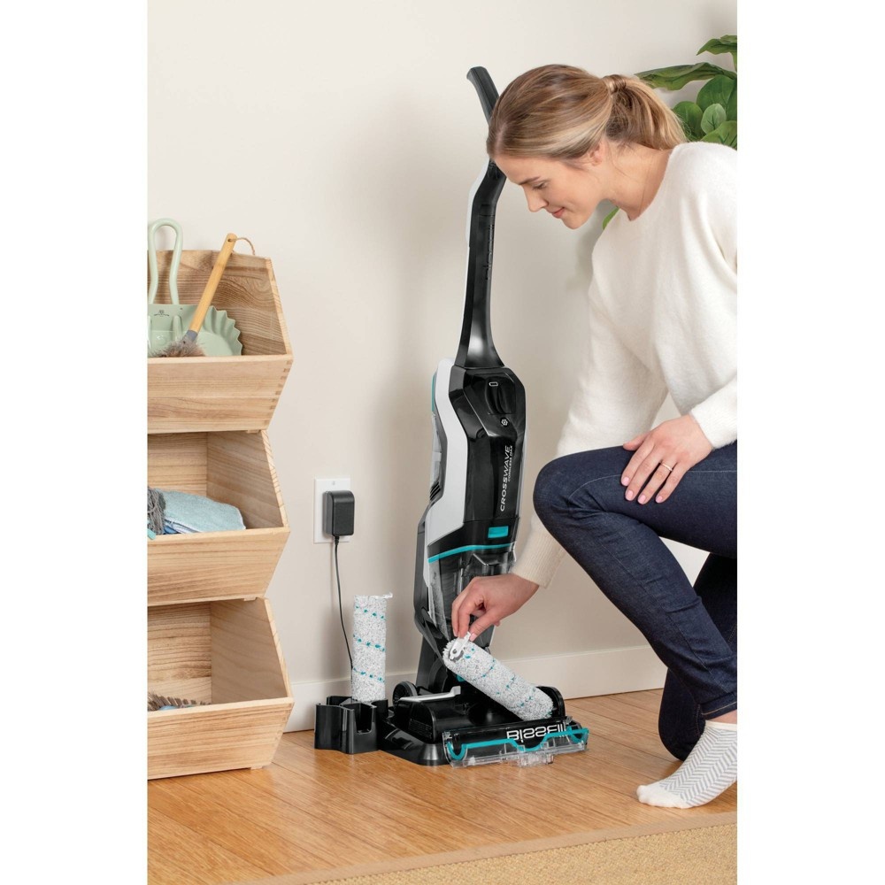 BISSELL CrossWave Cordless Max All-in-One Wet-Dry Vacuum and Mop for ...