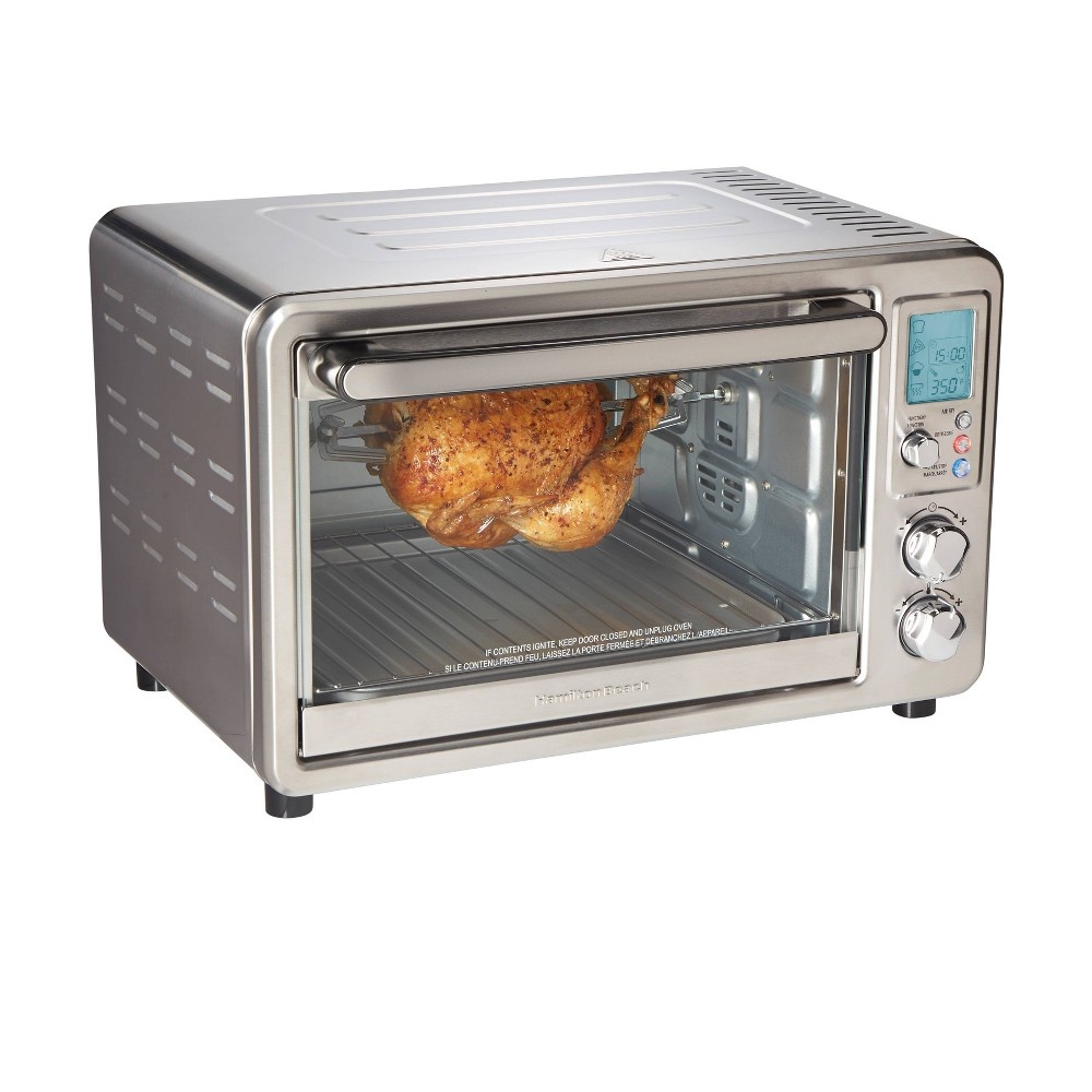 slide 3 of 7, Hamilton Beach Digital Sure-Crisp Air Fry Toaster Oven, 1 ct