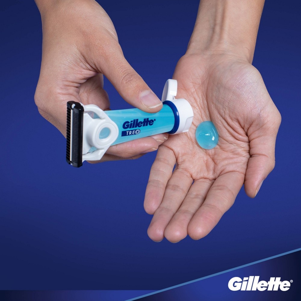 slide 5 of 7, Gillete Treo Disposable Razor, 4 ct