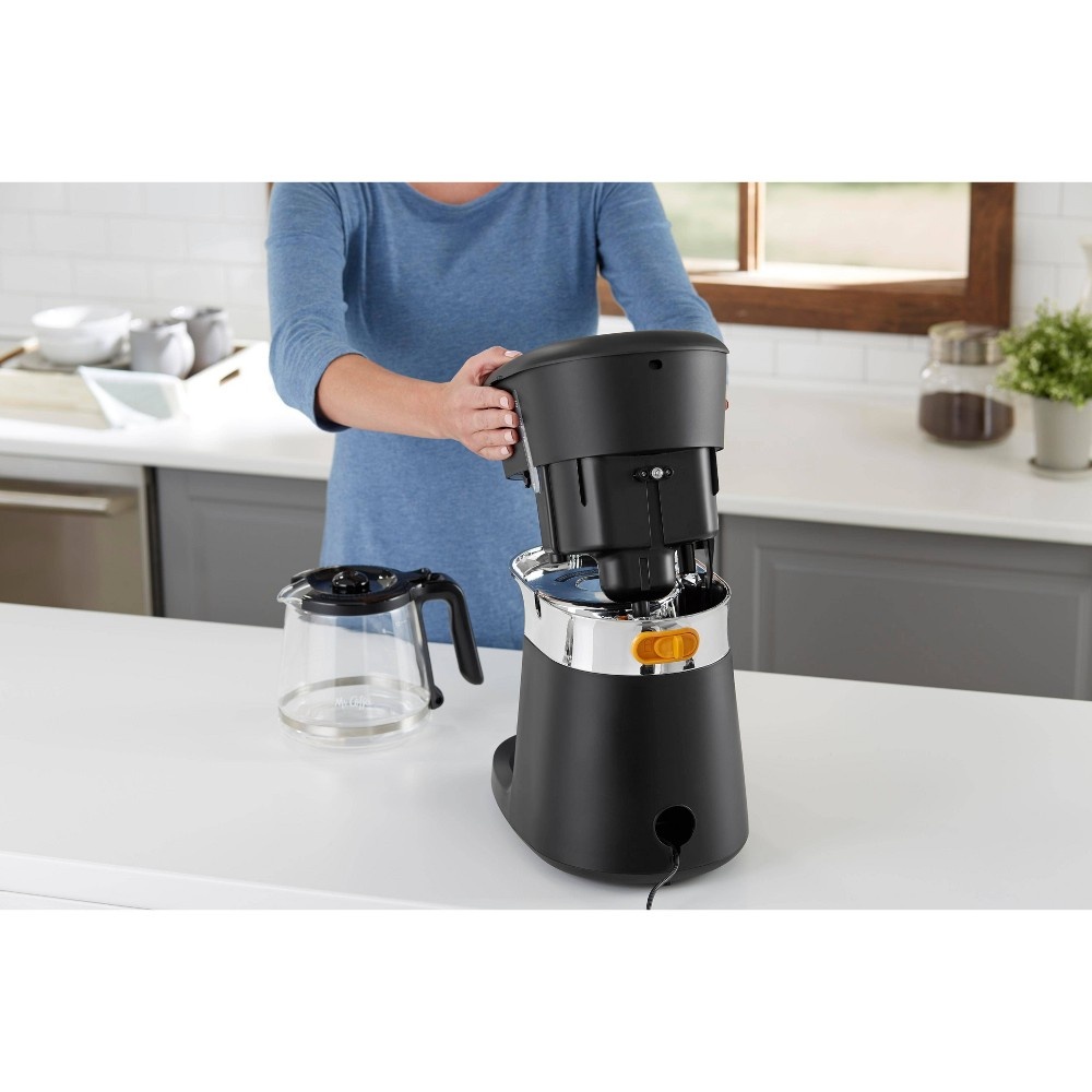 slide 6 of 11, Mr. Coffee 12 Cup Programmable Coffee Maker with Dishwashable Design, 1 ct