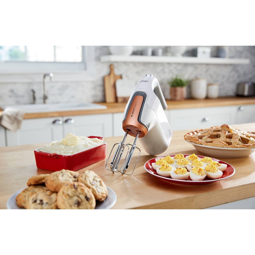 slide 11 of 14, Oster Heat Soft Hand Mixer - Off-White, 1 ct