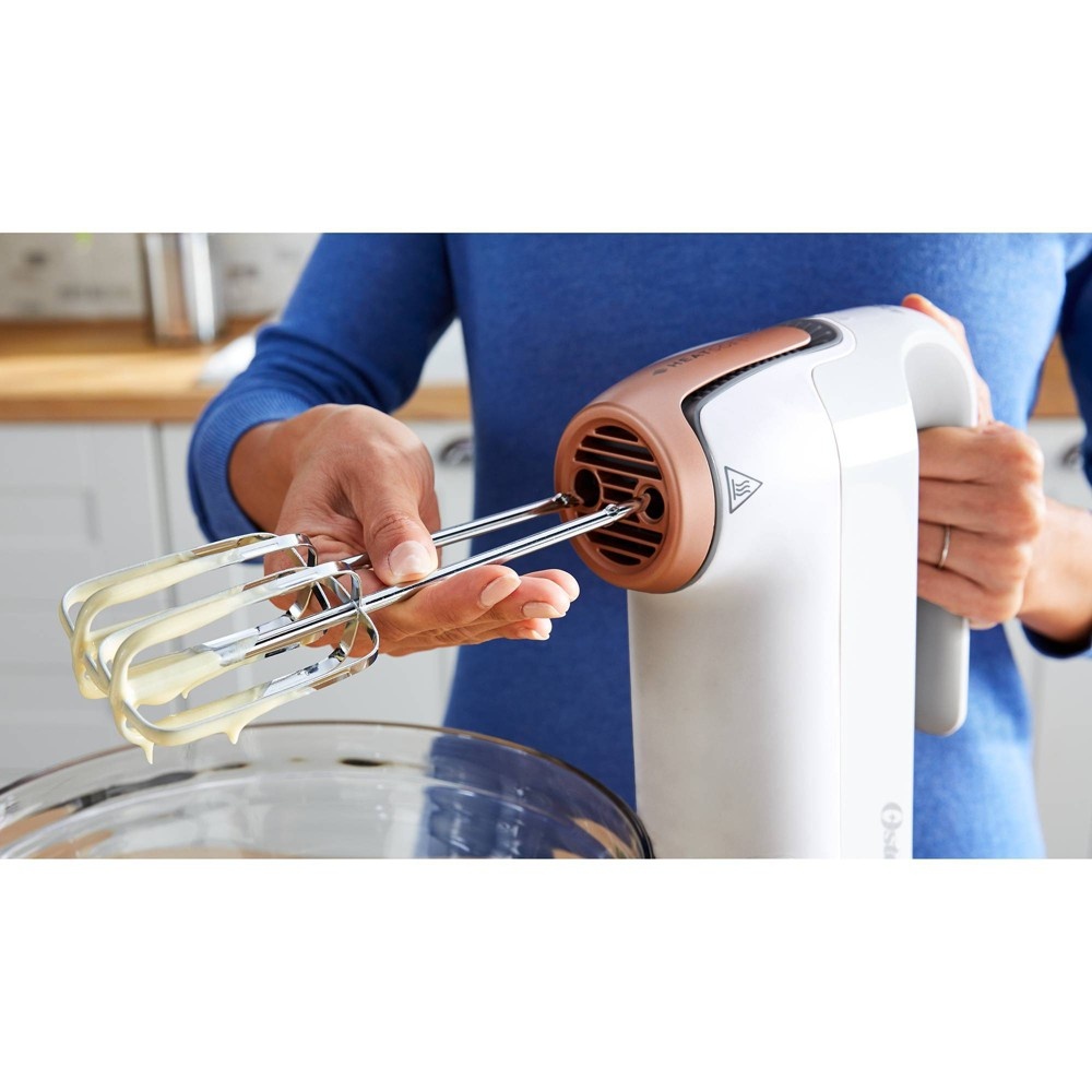 slide 9 of 14, Oster Heat Soft Hand Mixer - Off-White, 1 ct