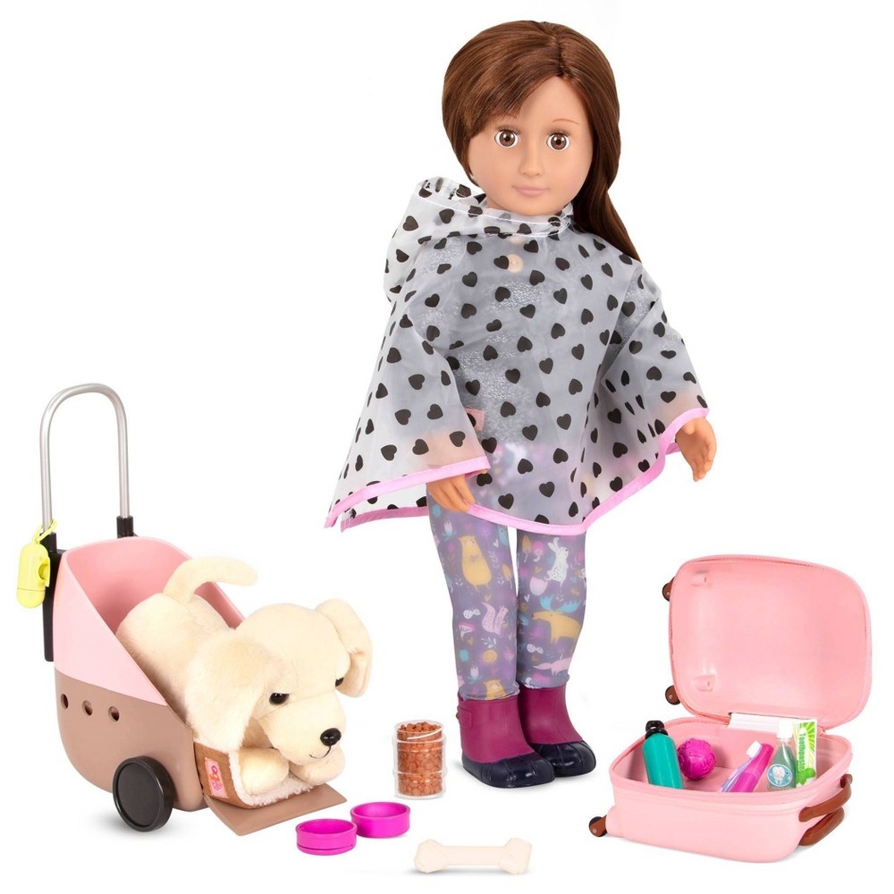 slide 3 of 5, Our Generation Passenger Pets Doll & Pet Travel Accessory Set for 18" Dolls, 1 ct