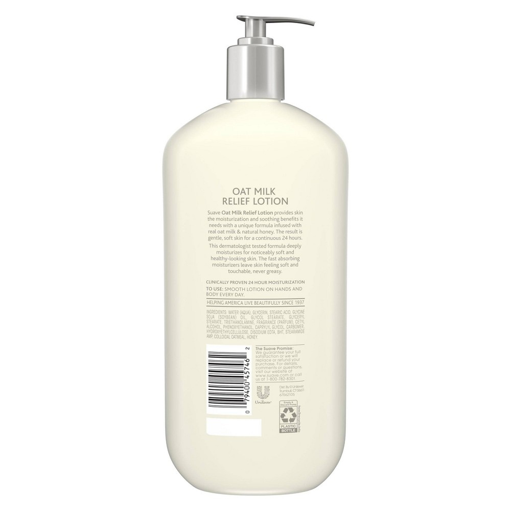 slide 2 of 4, Suave Skin Solutions Oat Milk Relief Lotion, 32 oz