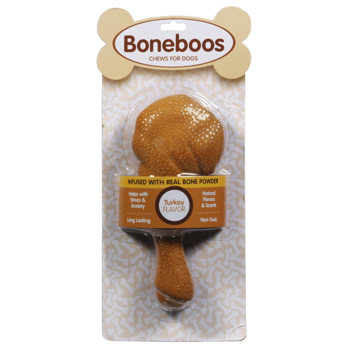 slide 1 of 12, Boneboos Turkey Flavor Chews for Dogs 1 ea, 1 ct