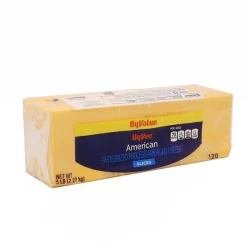 Hy-Vee American Process Cheese Slices 120Ct