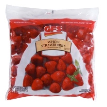 slide 1 of 1, GFS Whole Strawberries, 80 oz