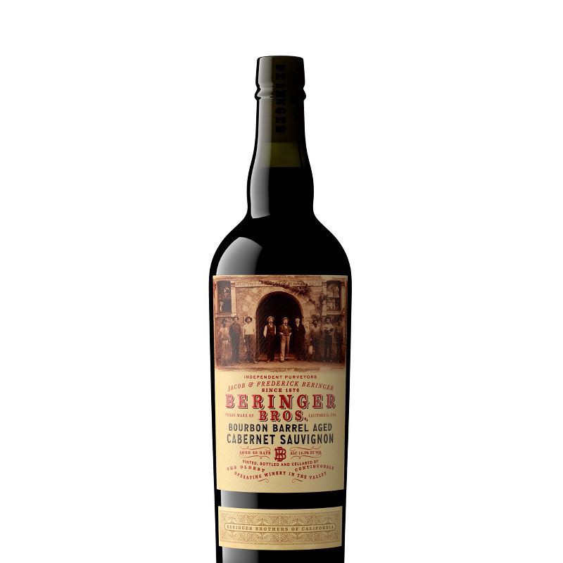 slide 1 of 5, Beringer Brothers Bourbon Barrel Aged Cab, 750 ml