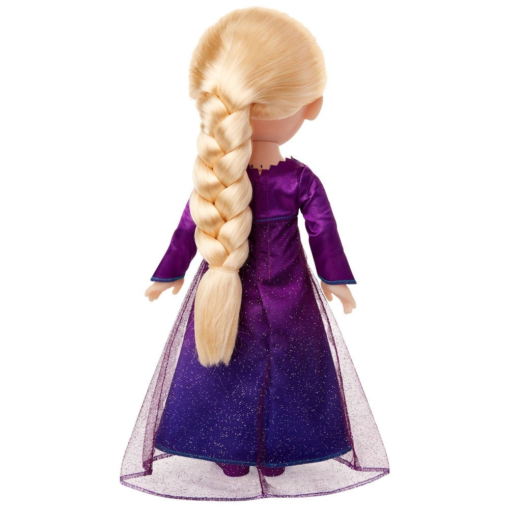 slide 5 of 13, Disney Frozen 2 Into The Unknown Singing Feature Elsa Doll, 1 ct