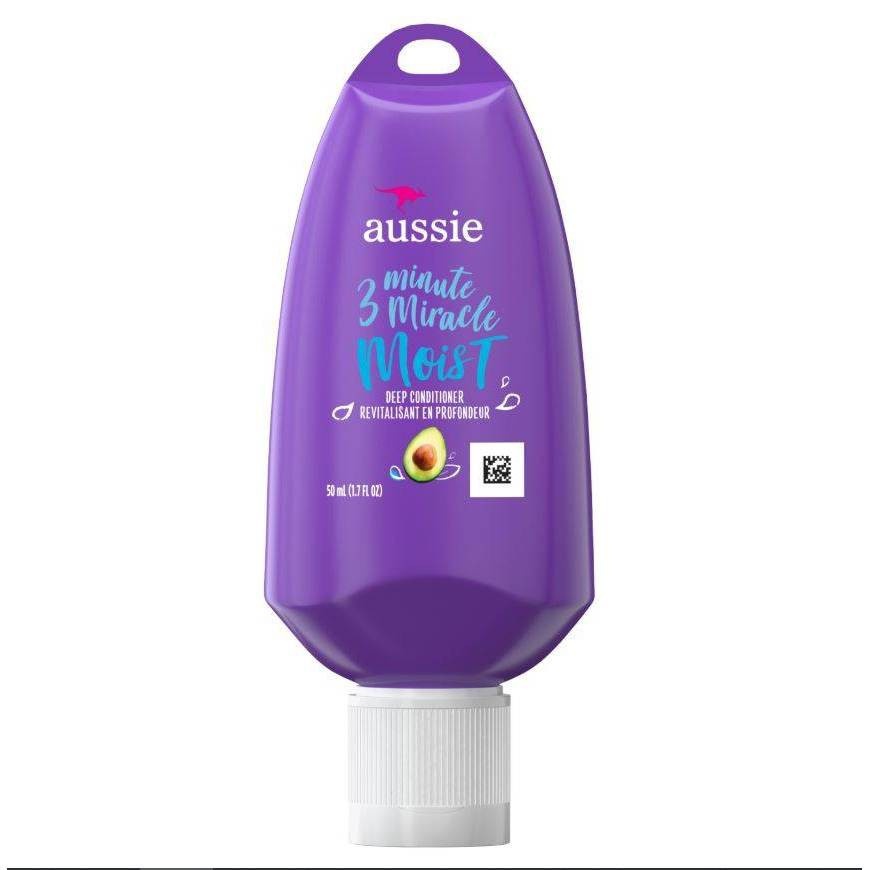 slide 1 of 3, Aussie Miracle Moist Hair Conditioner, 1.7 fl oz