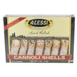 Alessi Sicilian Style Cannoli Shells
