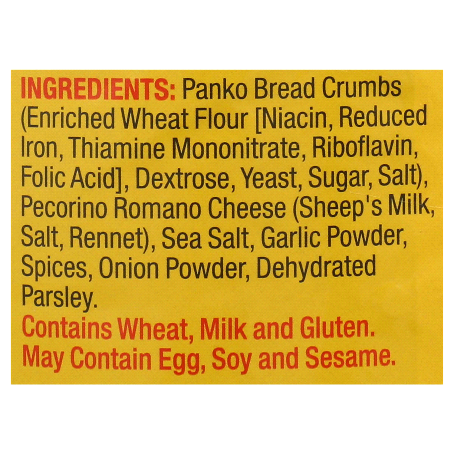 slide 3 of 3, Vigo Bread Crumbs, Panko, Seasoned Italian Style, 8 oz