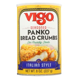 Vigo Bread Crumbs, Panko, Seasoned Italian Style