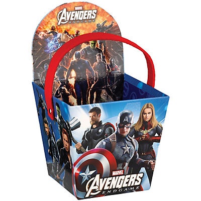 slide 1 of 1, Avengers Square Paperboard Easter Bucket, 1 ct