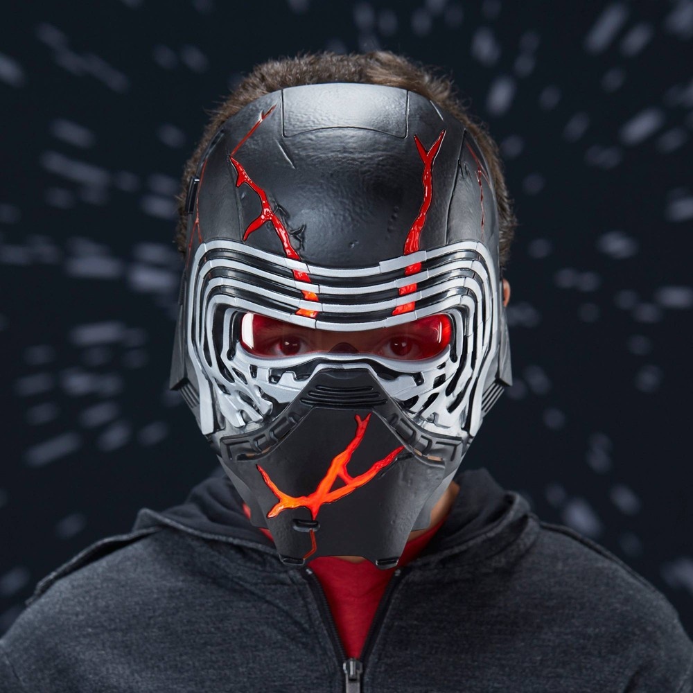 slide 5 of 7, Star Wars: The Rise of Skywalker Supreme Leader Kylo Ren Force Rage Mask, 1 ct