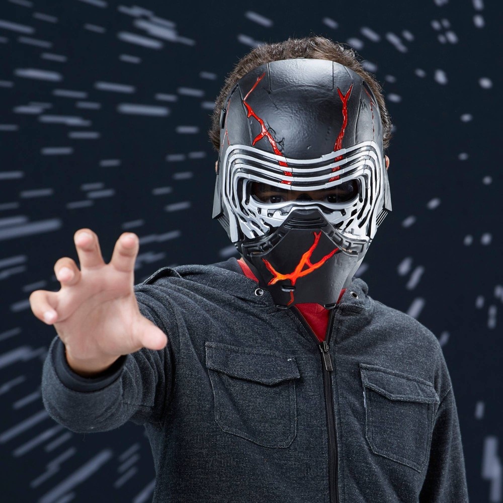 slide 7 of 7, Star Wars: The Rise of Skywalker Supreme Leader Kylo Ren Force Rage Mask, 1 ct