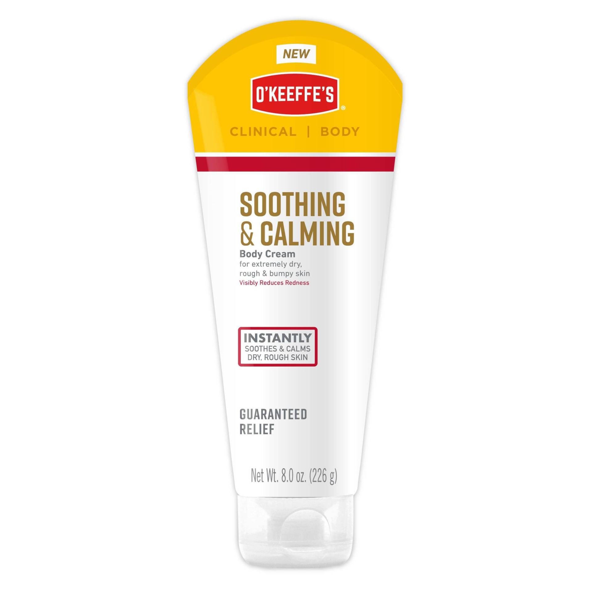 slide 1 of 2, O'Keeffe's Soothing & Calming Body Cream, 8 oz