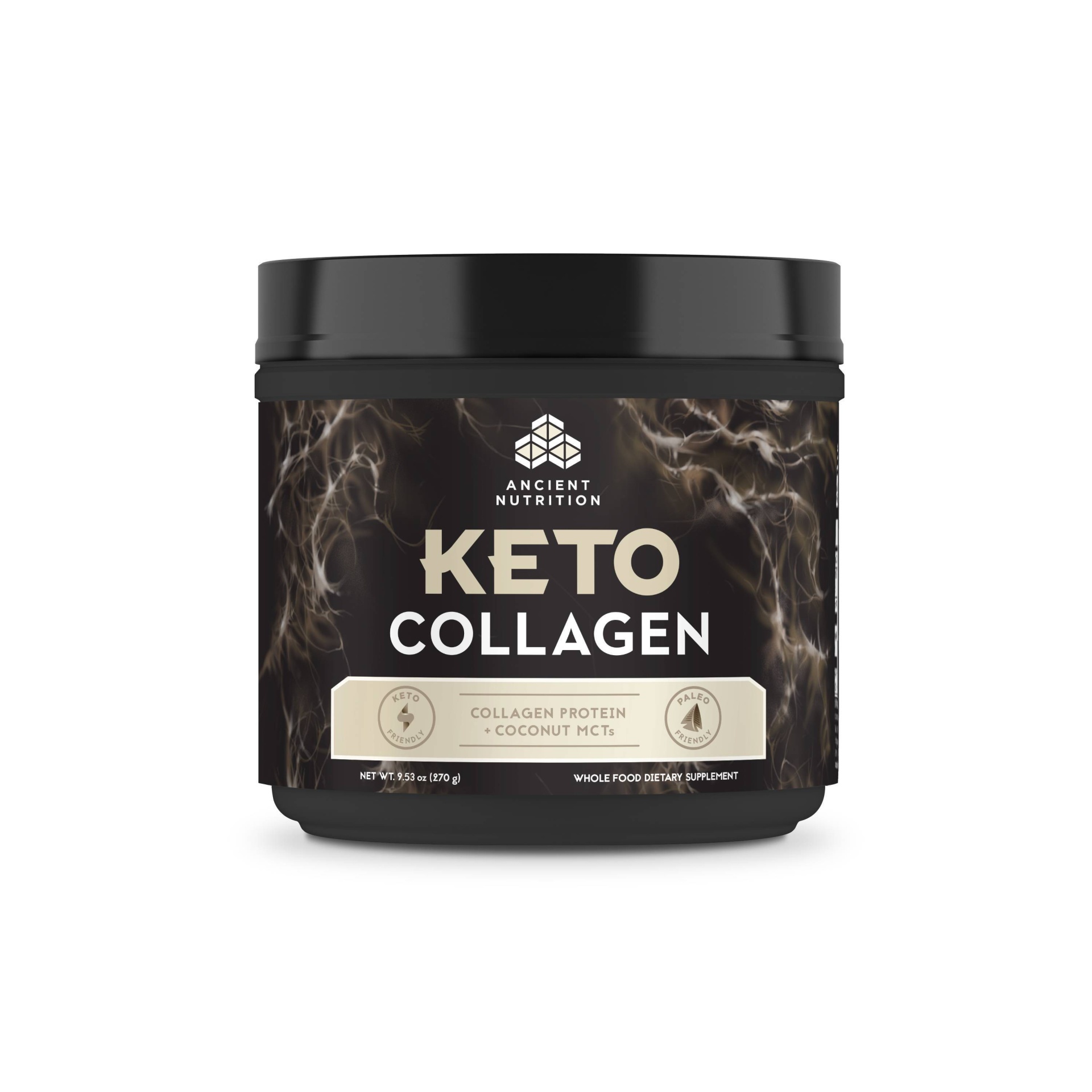 slide 1 of 4, Ancient Nutrition Keto Collagen, 9.53 oz