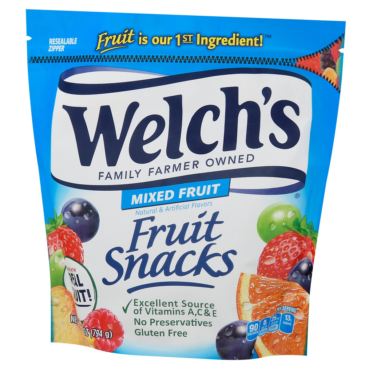 slide 10 of 13, Welch's Share Size Pack Mixed Fruit Fruit Snacks 28 oz, 28 oz