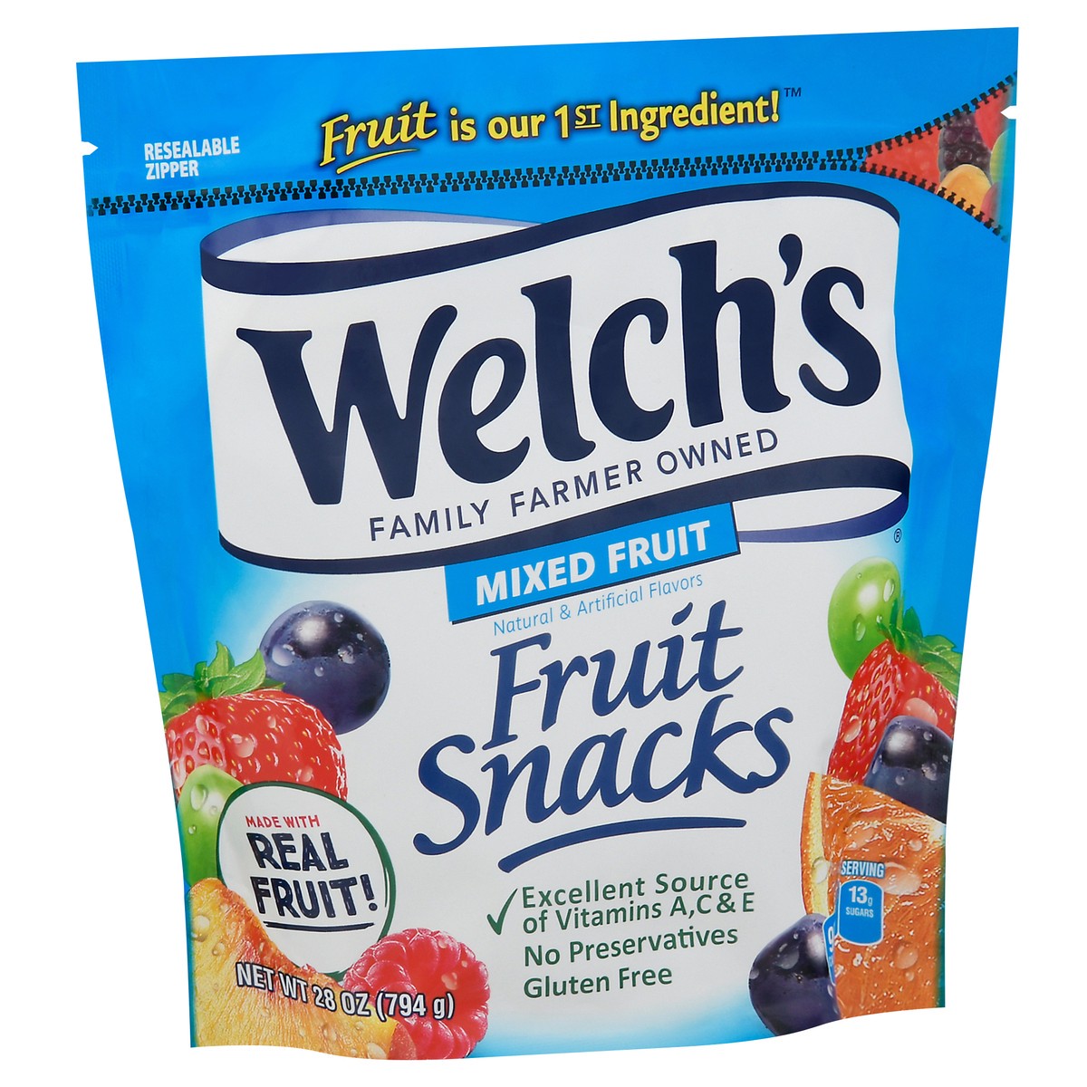 slide 3 of 13, Welch's Share Size Pack Mixed Fruit Fruit Snacks 28 oz, 28 oz