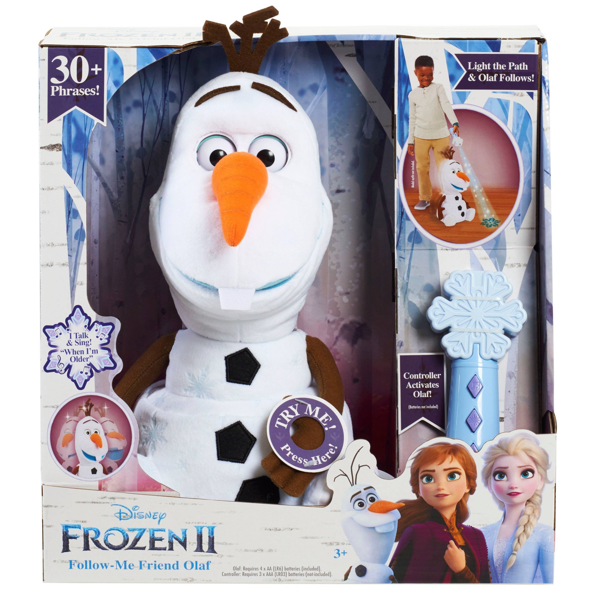 slide 1 of 6, Disney Frozen 2 Follow Me Friend Olaf, 1 ct