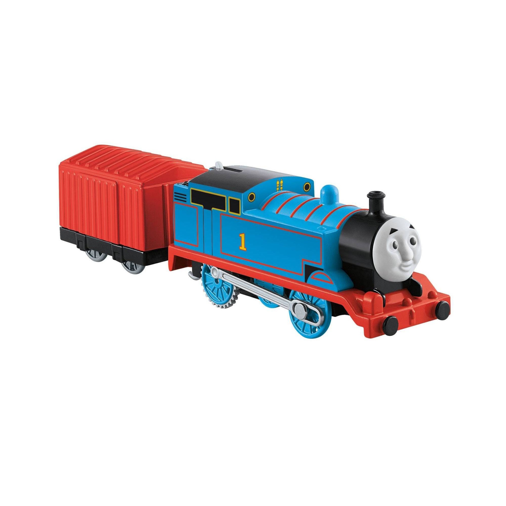 slide 1 of 5, Fisher-Price Thomas & Friends Thomas Motorized Engine with Tender, 1 ct