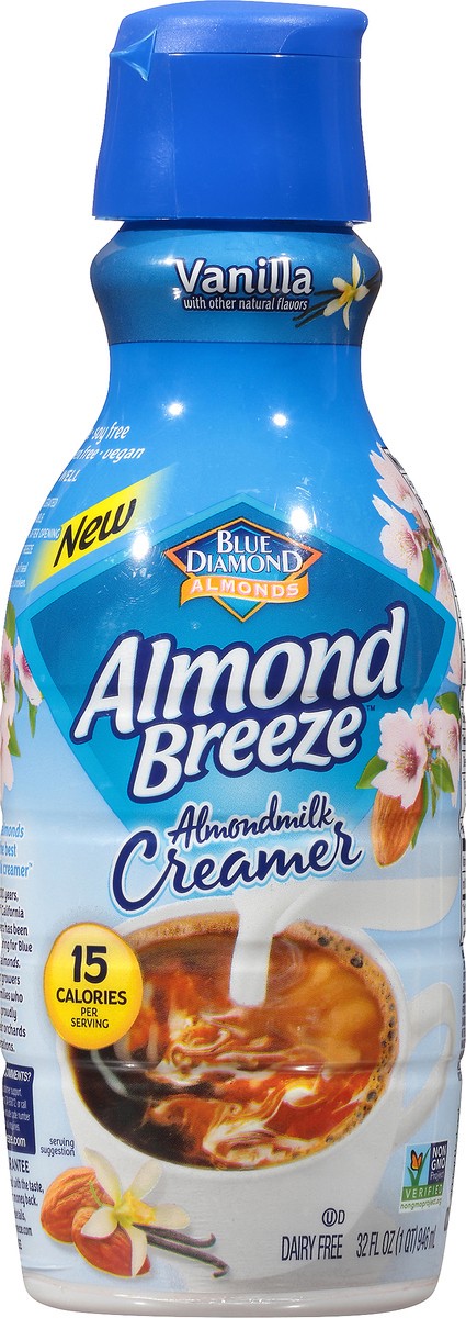 slide 1 of 3, Almond Breeze Vanilla Almondmilk Creamer 32 oz, 32 fl oz