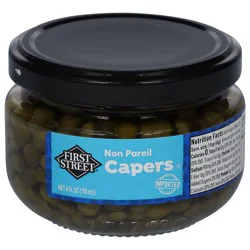 First Street Non Pareil Capers - 4 oz