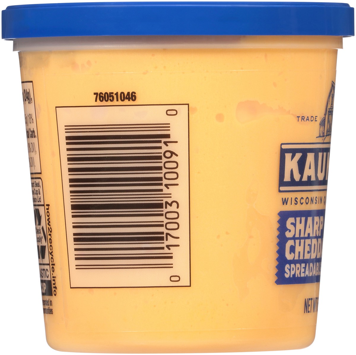 slide 9 of 13, Kaukauna Sharp Cheddar Spreadable Cheese Cup, 6.5 oz, 6.5 oz