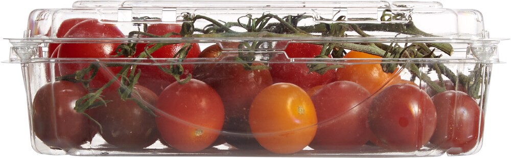 slide 2 of 3, Private Selection Platinum Rows Cherry Tomatoes On The Vine, 12 oz