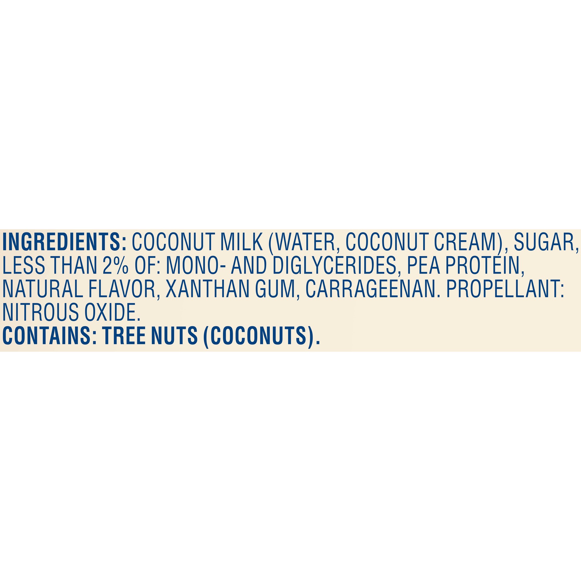 slide 5 of 5, Reddi-wip Non Dairy Whipped Topping Made with Coconut Milk, Vegan, 6 oz., 6 oz