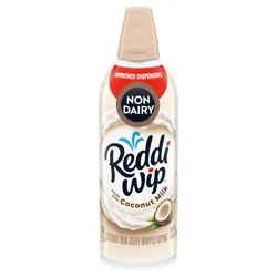 Reddi-wip Vegan Non-Dairy Whipped Topping Made with Coconut Milk, 6 oz