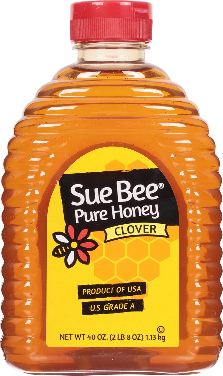 slide 8 of 9, Sue Bee Pure Premium Honey 40 oz, 40 oz